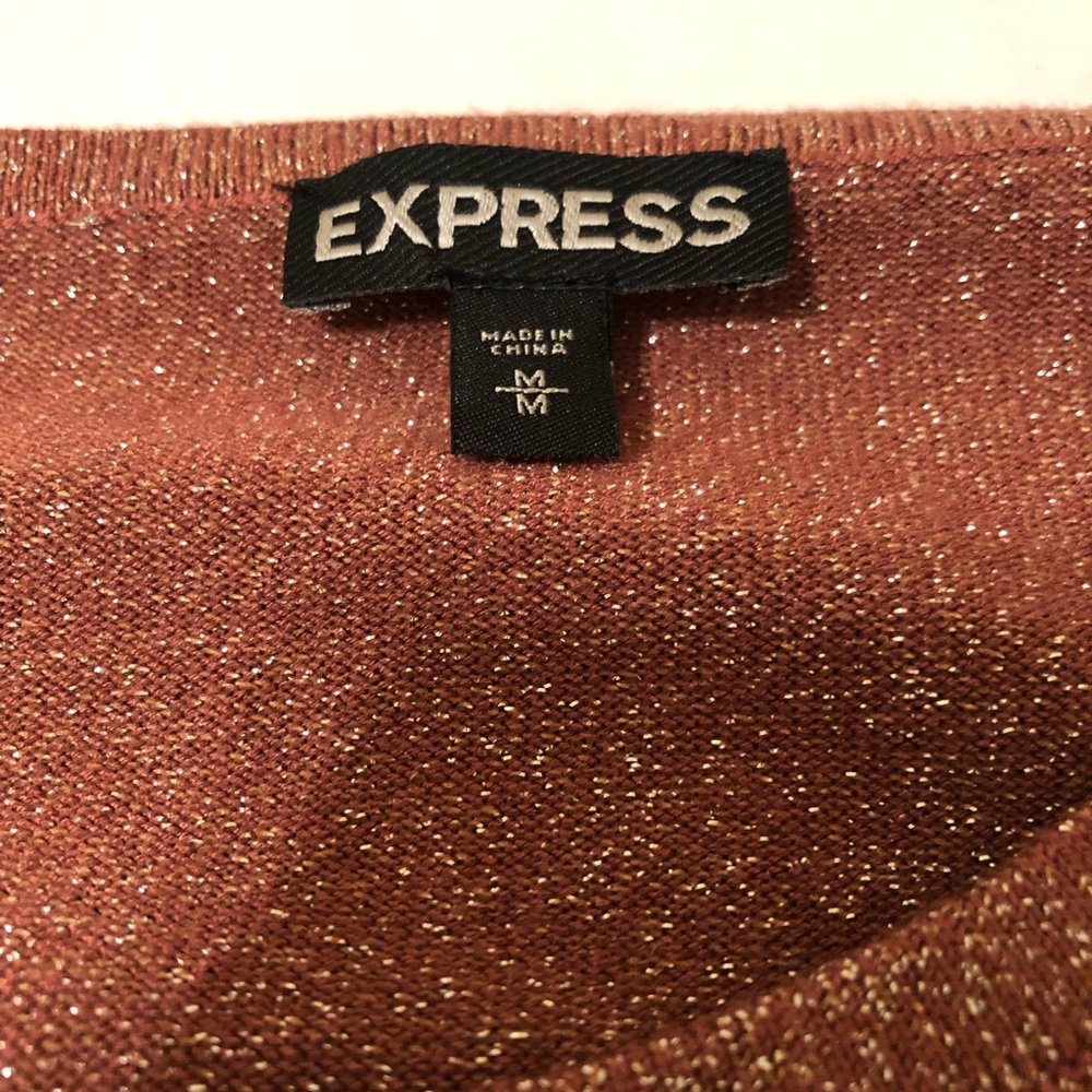 Express Red Sweater Dress